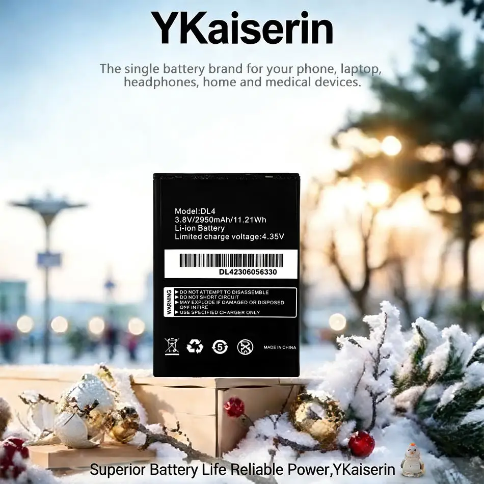 

Аккумулятор для мобильного телефона 2950 мАч, премиум-класса, замена для Digicel DL4, высокая эффективность