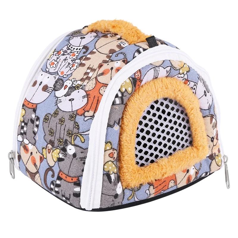 

Portable Small Animals Hedgehog Hamster Carrier Bag Outdoor Travel Guinea Pig Rat Chinchillas Carrier Pouch Bag For Small Animal