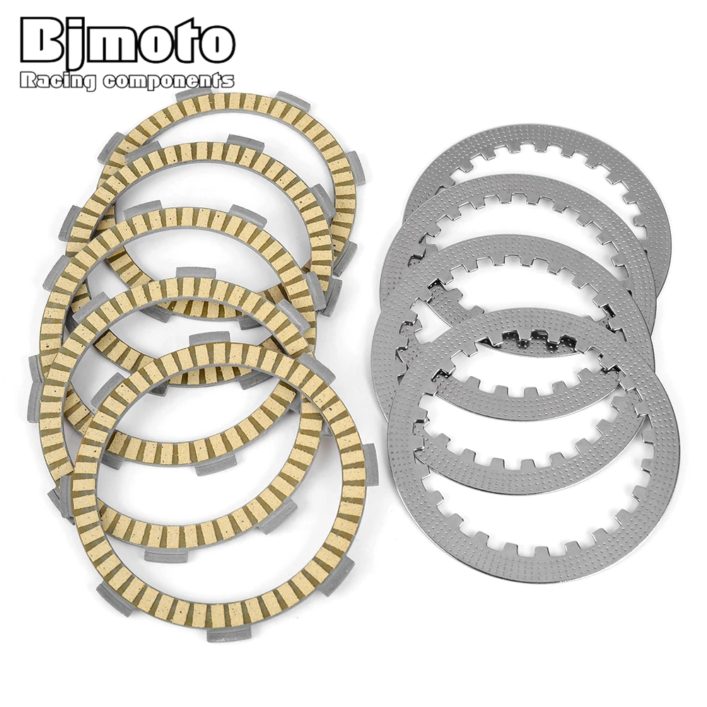 Clutch Friction Plates For Honda CTX200 TL200 TLR200 XR185 XR200 XR200R TLR250F 22201-GBF-B40 22201-166-000 22311-KN4-680