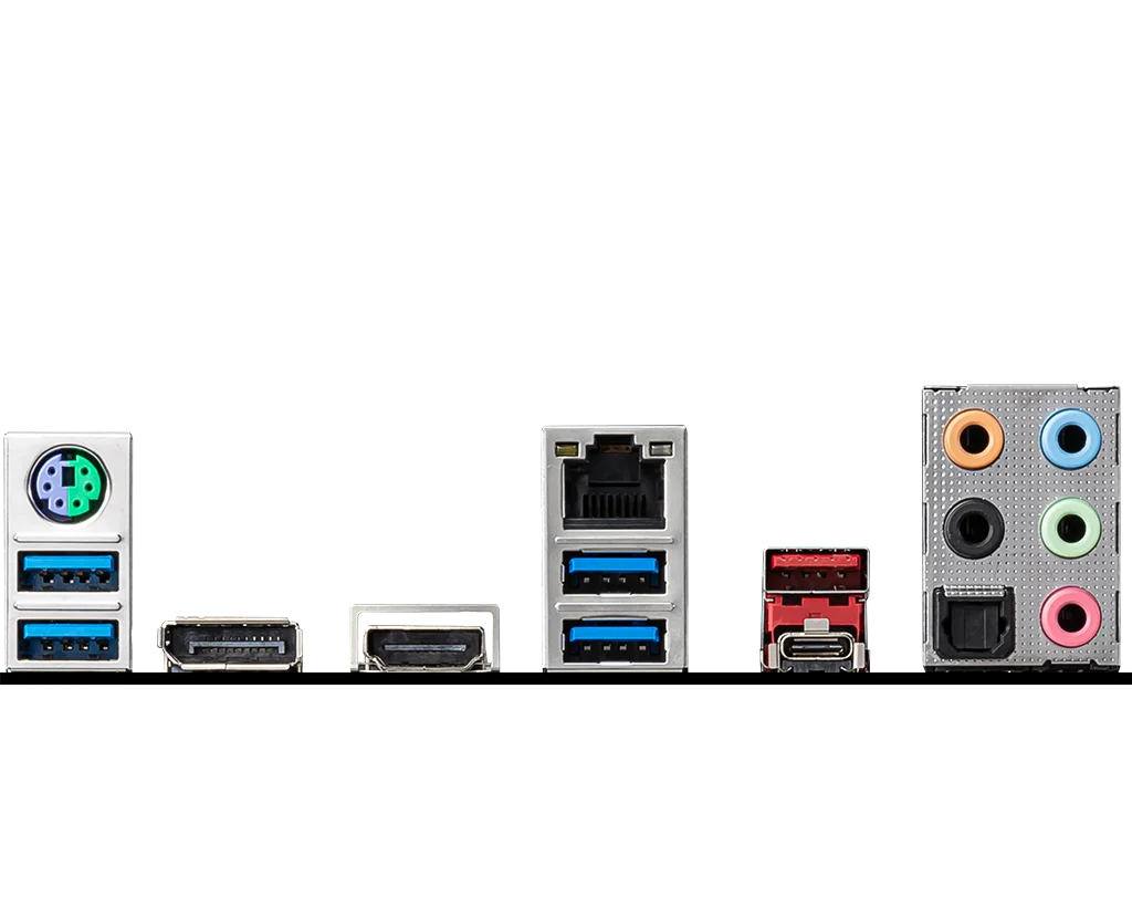 اللوحة الأم MSI Z490M S01 Intel Z490 DDR4 LGA 1200 Micro ATX