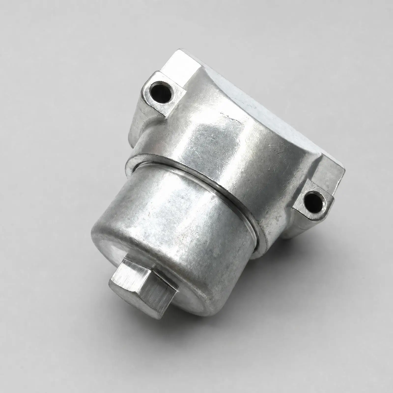 Excavator Brand SK230-6E Pilot Hydraulic Filter Housing Shiny Excavator Brand 200-6E Pilot Hydraulic Filter Assembly 19 Mm Port
