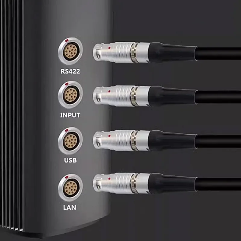 1B 2B EGG FGG Circular Aviation Connector 00B 0B 3B Compatible Metal 2/3/4/5/6/7/8Pin Push-pull Self-locking Signal Connector
