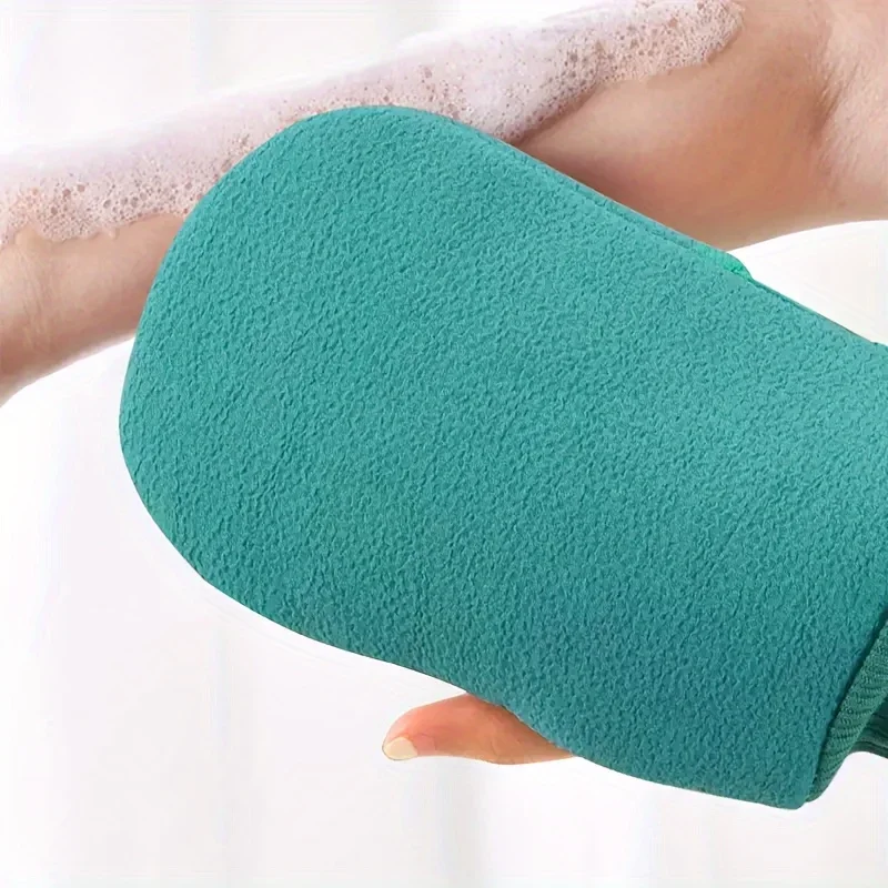 Luxury Exfoliating Bath Mitt - Revitalizes for Glowing, Smooth Skin - Gently Scrubs Away Dead Cells & Impurities - Perfect