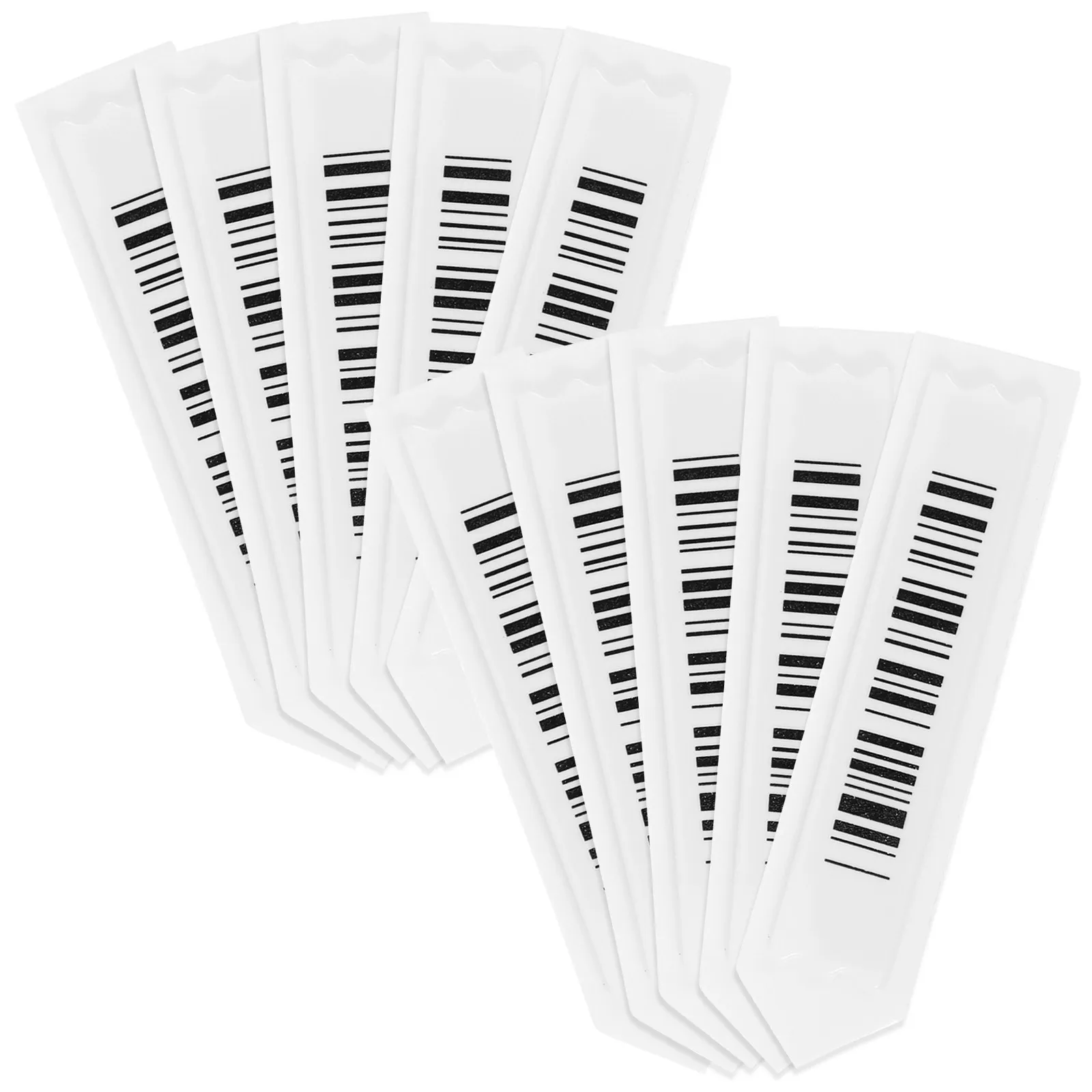 100 étiquettes antivol, autocollants souples pour aliments, produits cosmétiques, étiquette acoustomagnétique pour marchandises