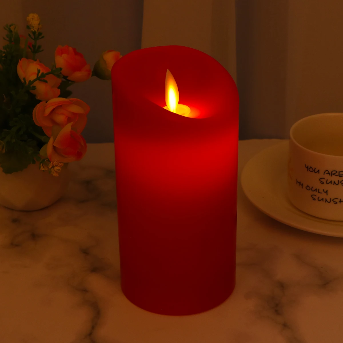 

LED Simulation C les Electric Flameless Light Realistic C Lamp Wedding Accessories Household Decor Party Supplies Christmas