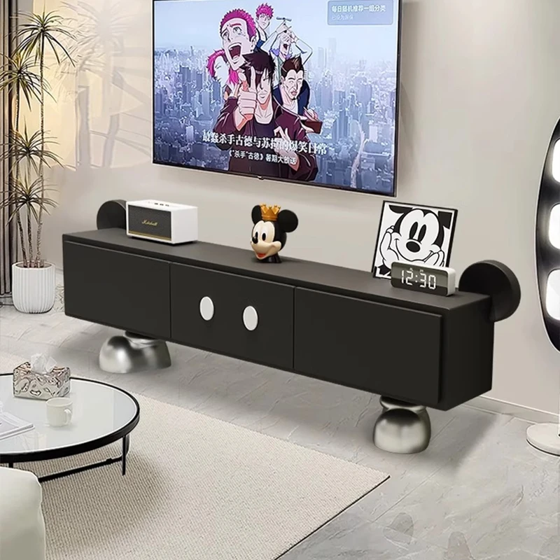 غرفة الجلوس تلفزيون خزانة أدراج حامل زخرفة مصمم تخزين خزانة التلفزيون شقق الحديثة Mueble دي تلفزيون الأثاث للمنزل #2