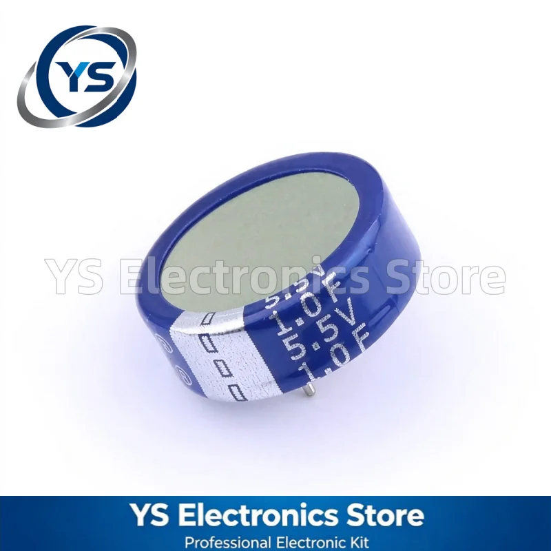2pcs/lot 5.5V 1F C Type Terminal CDA CEN5R5105CF-ZG CEN Series Super Capacitor Ultra Farad Capacitors New High Quality