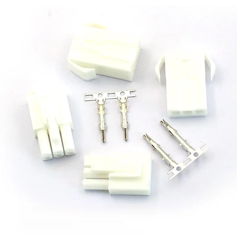 10PCS EL 4.5mm Small Tamiya Automotive Connector Plug Male Housing EL4.5 2/3/4/6/9/12/15 Pin