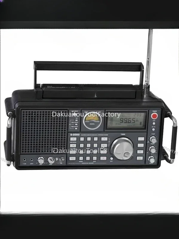 

Radio domestica di fascia alta con uscita stereo FM a due canali TECSUN S-2000 banda intera ssb banda aeronautica a banda latera