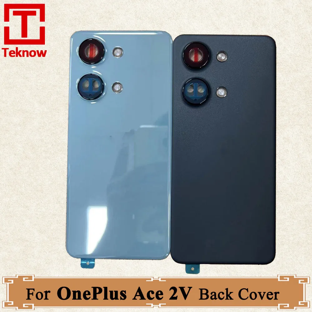 

6.74"Original Back Battery Cover For OnePlus Ace 2V Back Cover PHP110 Back Housing Door For OnePlus Ace 2V Back Case Replacement