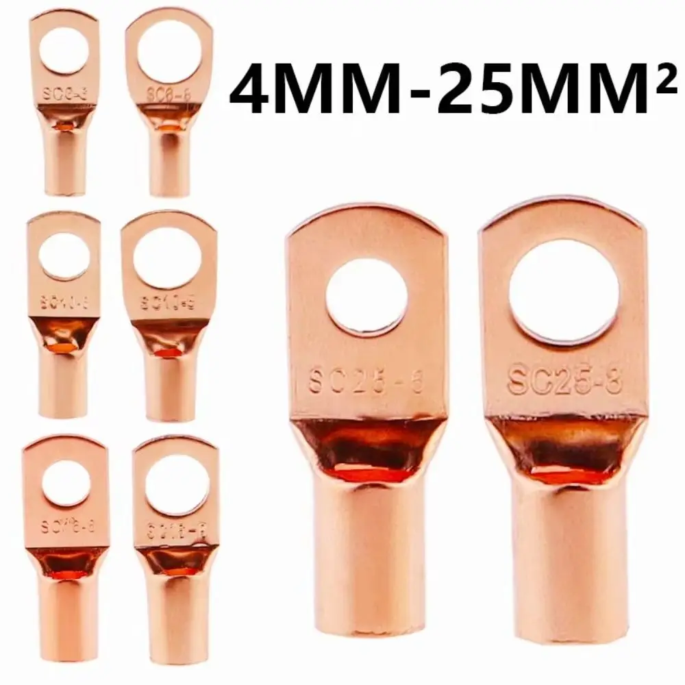 New Copper Coppe Terminal Non-Insulated Small Terminal Block Terminal Lug Wire