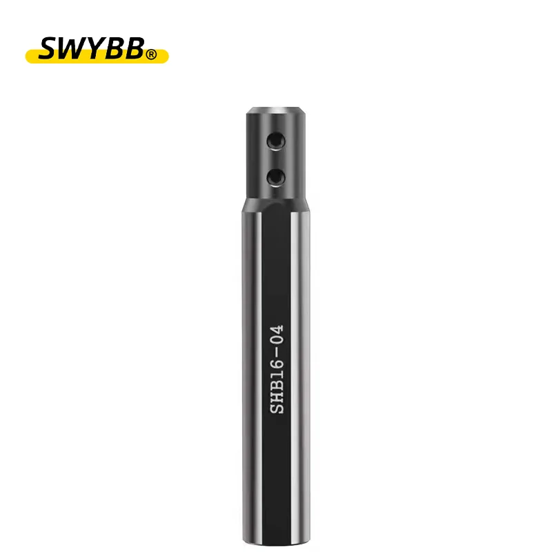 SWYBB SHB20 SHB16 SHB 12 Lathe Boring Cutter Bar D16 D20 D25 CNC Small Diameter Tool Holder Tungsten Steel 100mm Support