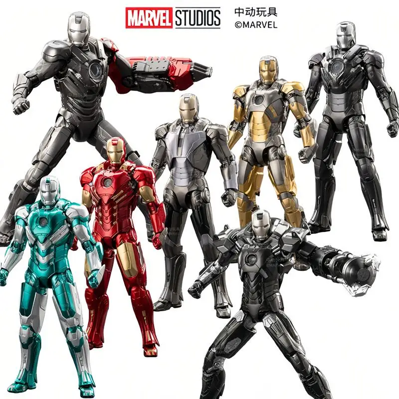 Image of ZD Toy The Avengers Iron Man MK8/MK13/MK19/MK20/MK29/MK31/MK32/MK34/MK38 Igor/Actionfigur Modell Sammlerstücke