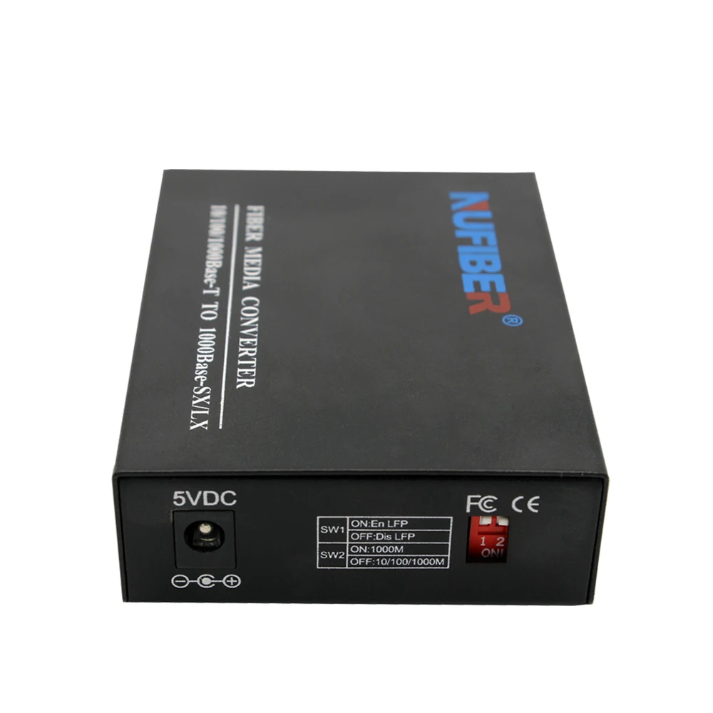 NF-C2200LX20 Fiber Optic Media Converter Dual Fiber 1310nm 20KM SC LC Connector IP Switch 4G WiFi RJ45 Optic Media Converter
