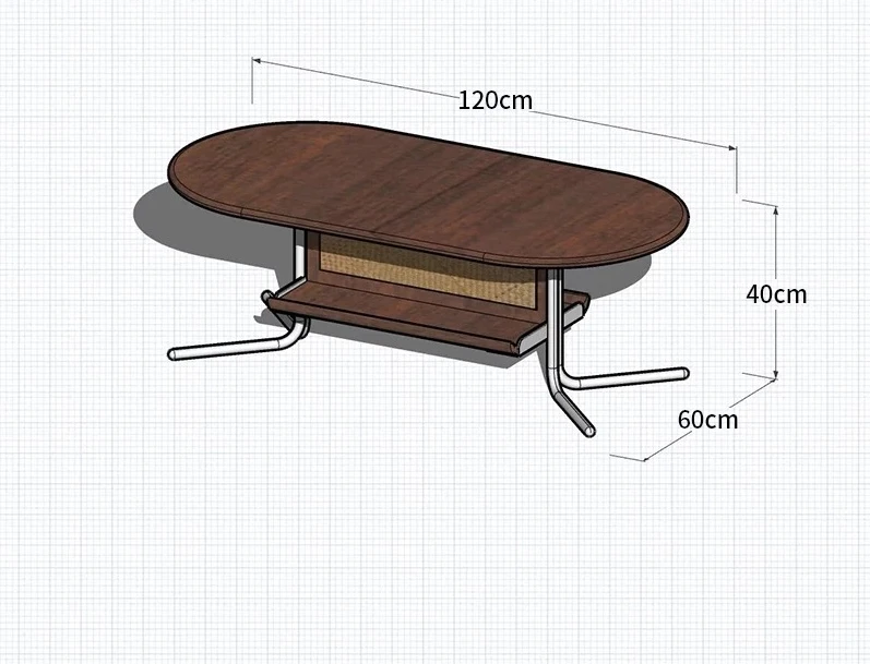 Factory Direct 2026 Nordic Style Vintage Coffee Table Unique Neutral Premium Simple Coffee Table Living Room Cool Table De Salon