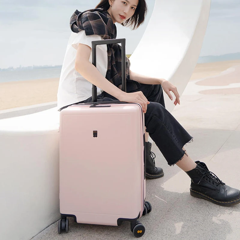 New fashion travel luggage carry on suitcase female boarding box 20 