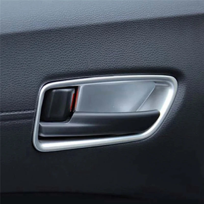 

Хорошо изготовленная на внутреннюю дверную ручку автомобиля, чаша, декоративная панель, накладка для Toyota Corolla Cross 2021 2022, накладка на ручку с RHD