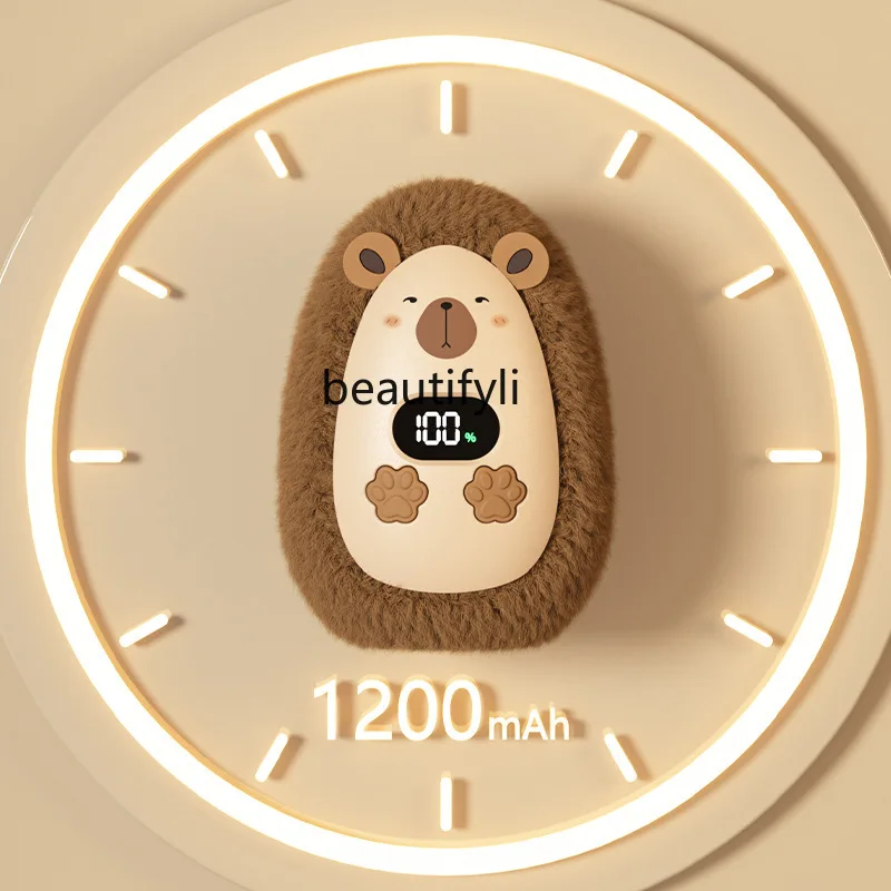 豪華なハンドウォーマーデジタルディスプレイ、ポータブル、充電式ハンドウォーマー