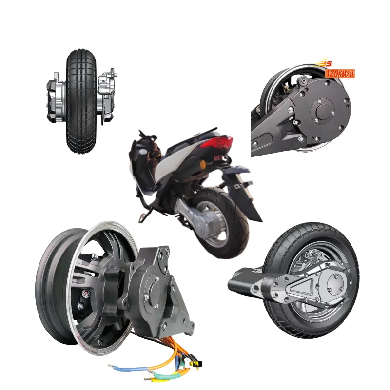 17 Inch 12 Inch 2500w-6000w Motorcycle Modified Electric Vehicle Motor Dc Brushless Scooter Motor