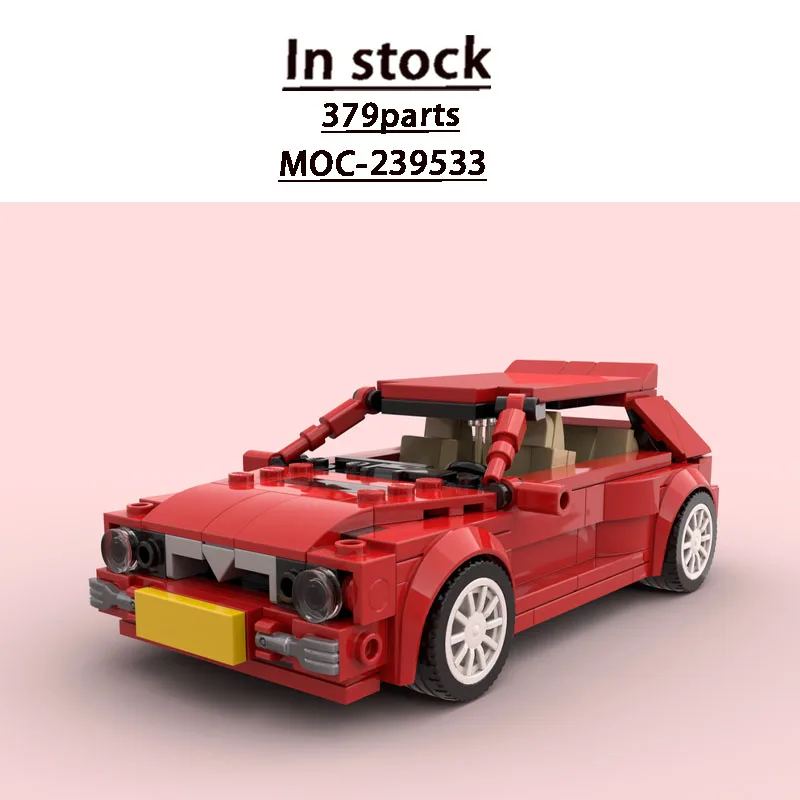 

Конструктор MOC-239533: Красный Новый Спортивный Суперкар, 379 деталей. Креативная игрушка MOC для мальчиков, подарок на День рождения или Рождество.
