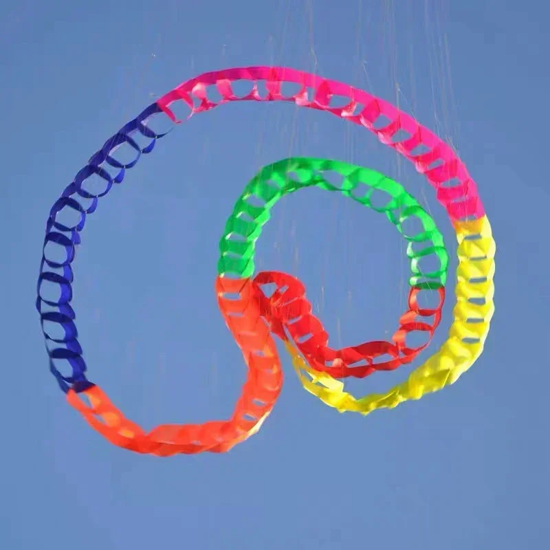 48/96 สายรุ้งสีงู Kite SPINNING Line ซักรีด Soft Inflatable Kite แขวนกลางแจ้งที่ดีที่สุด 30D ผ้าไนลอน Ripstop พร้อมกระเป๋า