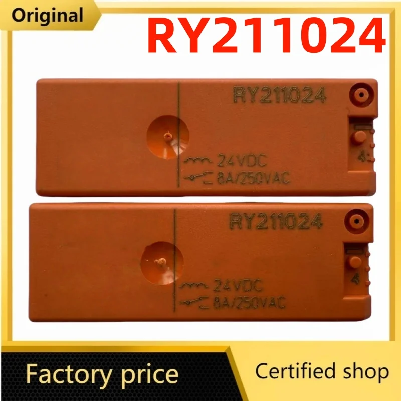 2 Pçs/lote Original novo SCHRACK RY610005 5VDC RY610012 12VDC (RY610024 24VDC Genérico RY211024 24VDC) Relé de Potência