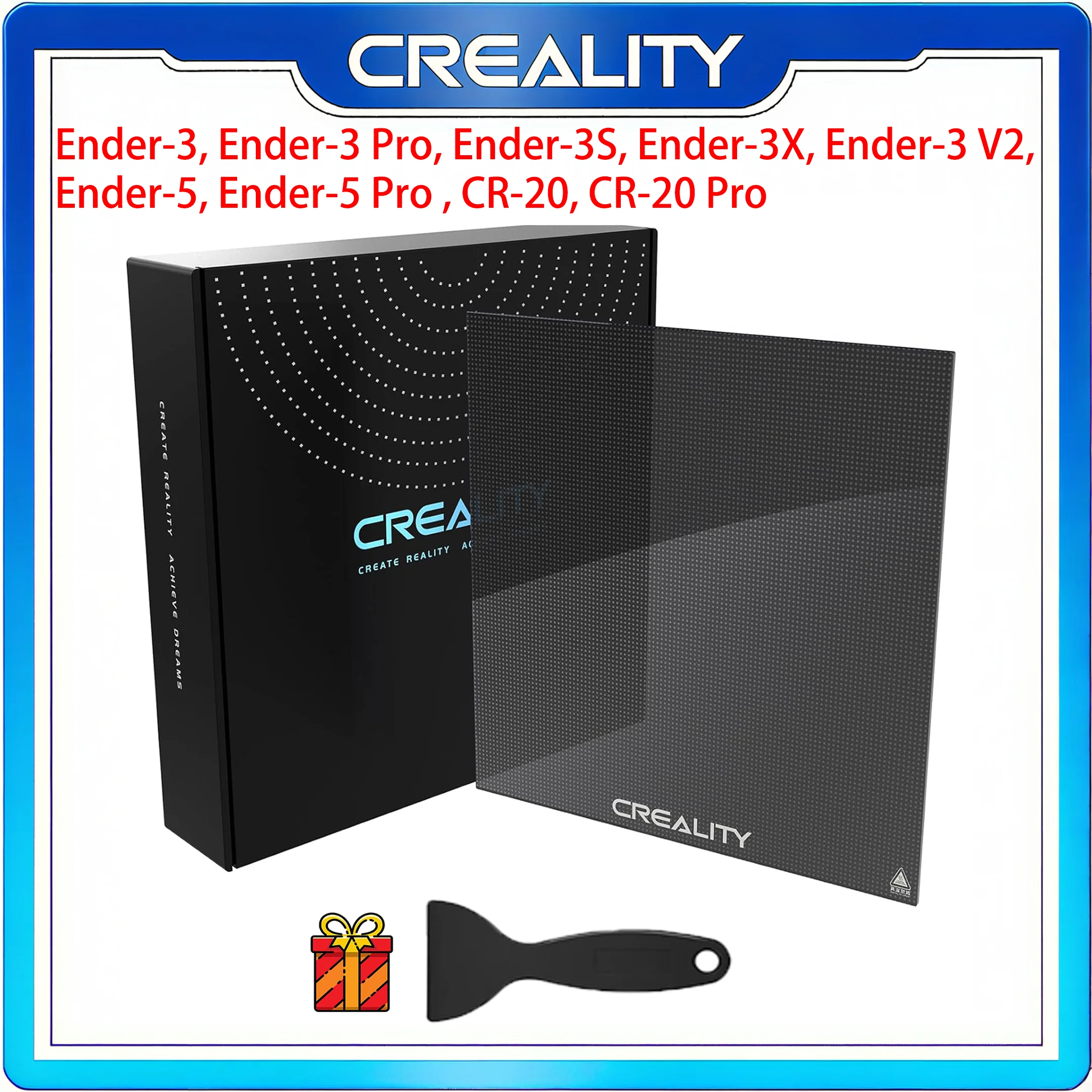 Creality Official Ender 3 Glas - Creality Printer Ender 3 ulasan dan harga