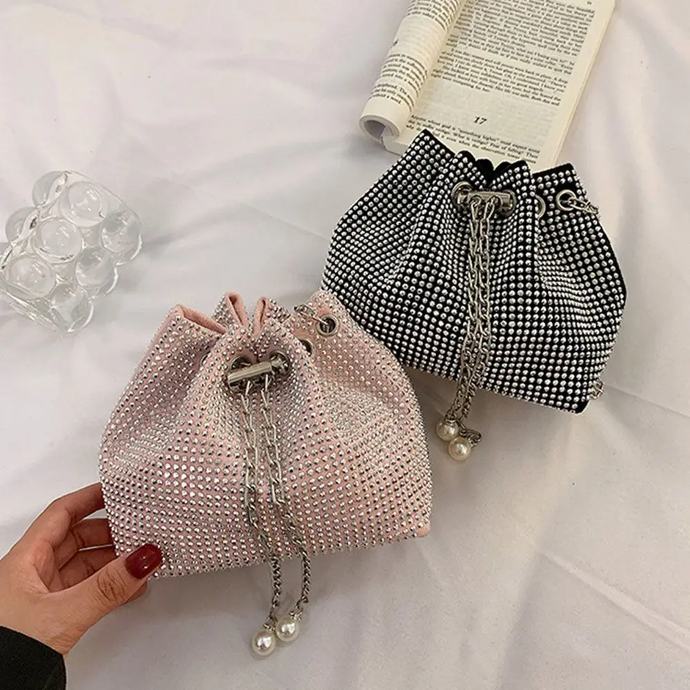 

Evening Party Rhinestone Clutches Chain Handbags Crossbody Bags Shoulder Bags Storage Totes