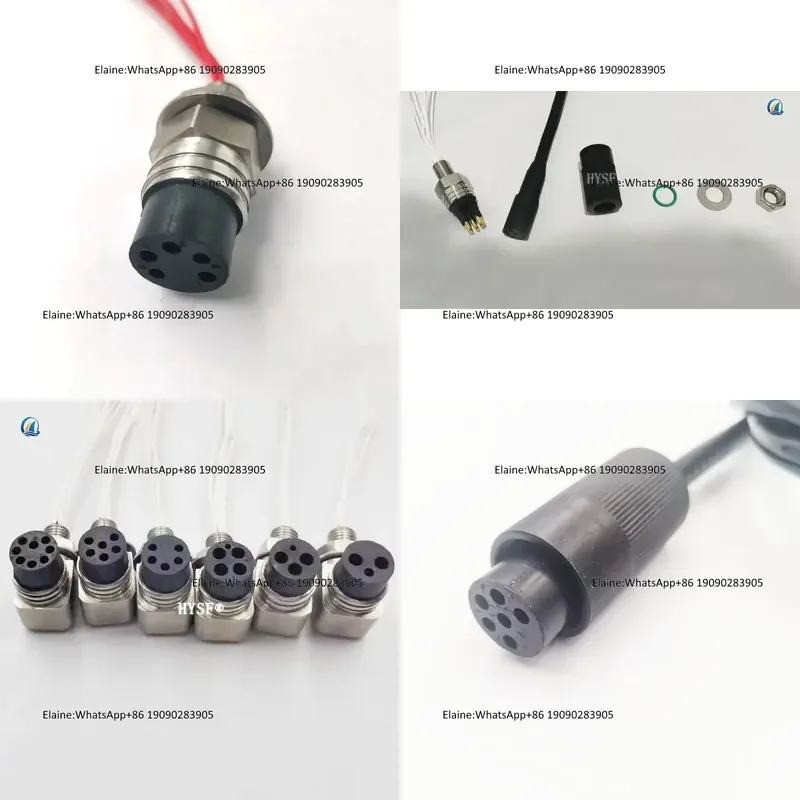 MCIL6F/MCBH6MSS Stainless Steel Housing 6P AC/DC Male Female Marine Submarine Connector Gold Plated Brass Contacts