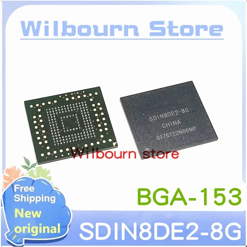 

NEW 5PCS/LOT SDIN8DE2-8G SDIN8DE2 BGA153 Wilbourn Store