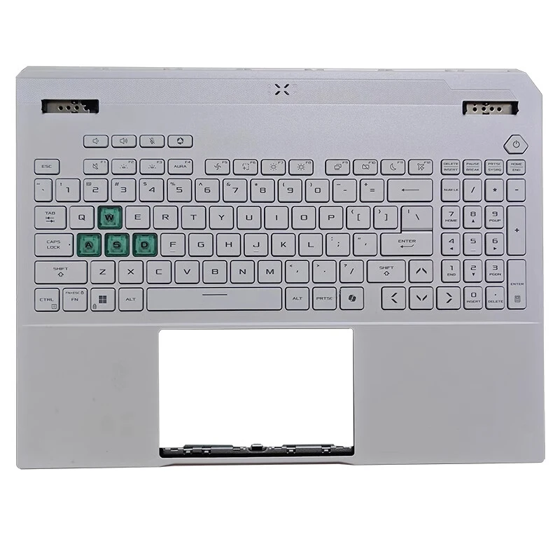 S  Palmrest US with Keyboard White for ASUS TUF Gaming A16 FA608W FA608