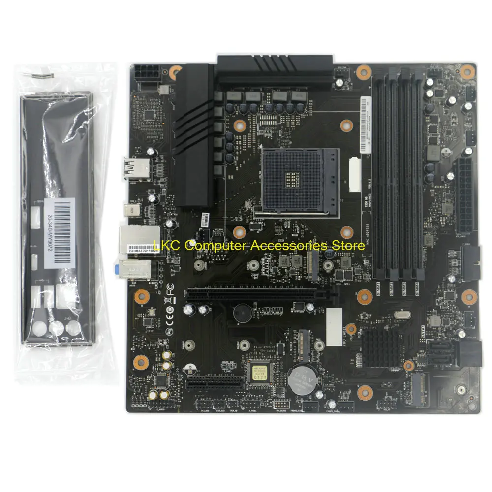 New For Lenovo B550M Gaming Motherboard USB3.0 SATA3 PCIe4.0 M.2 DDR4 FOR RYZEN R3 R5 R7 5000 3000 CPU B550 AM4 Mainboard