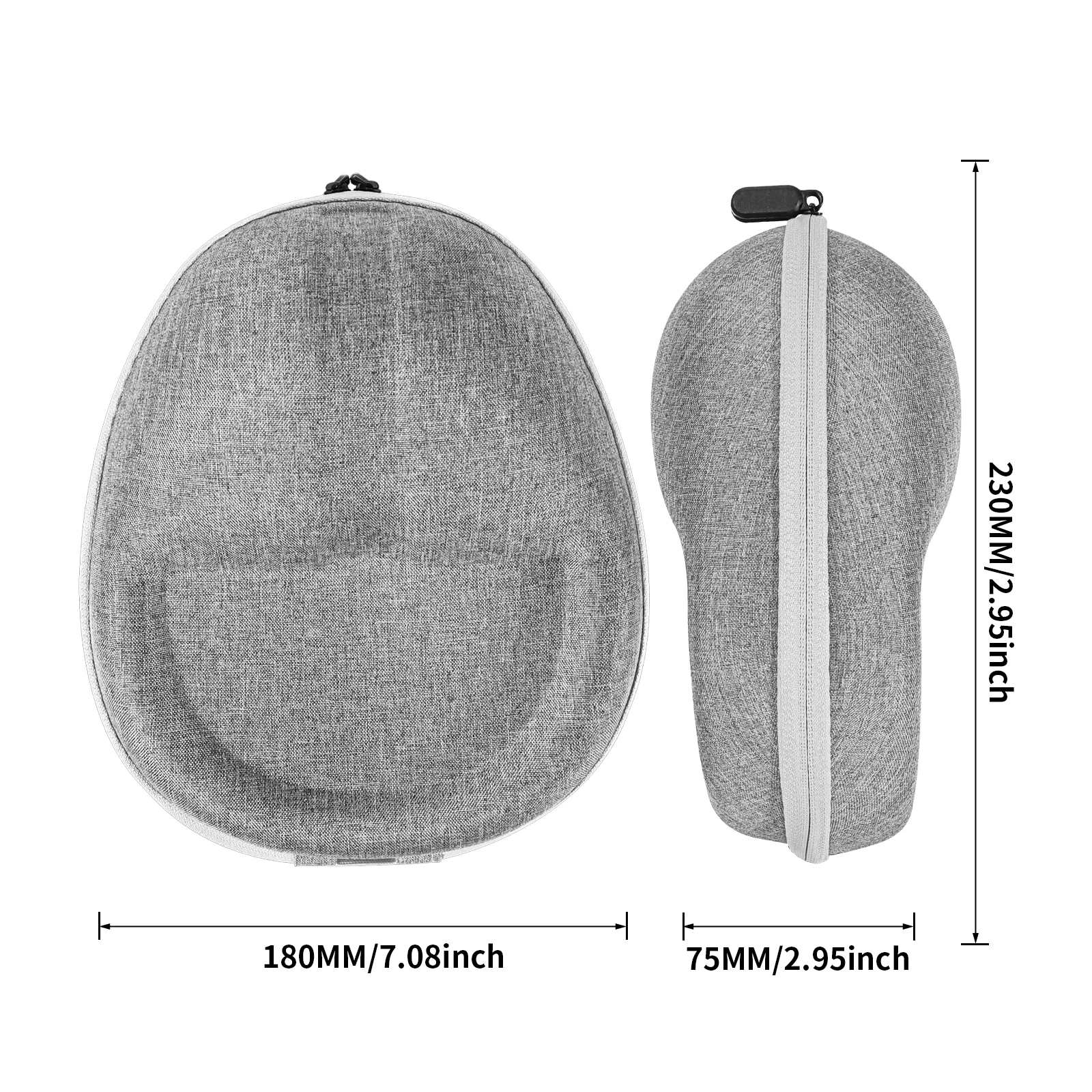 Estuche de auriculares caja para Sennhei HD545 HD565 HD580 HD600 HD650 auriculares