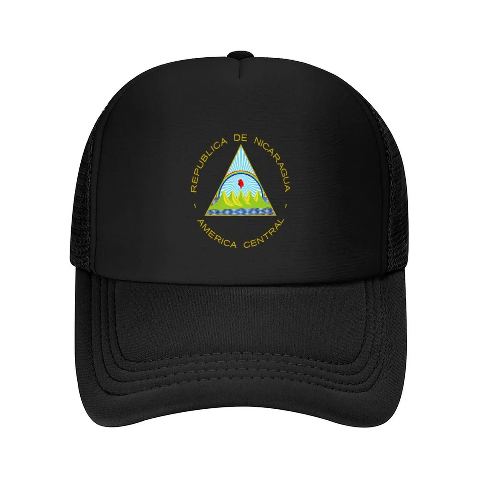 

Coat of arms of Nicaragua Baseball Cap Sun Hat For Children party Hat Hip Hop hard hat Golf Wear Men Women's