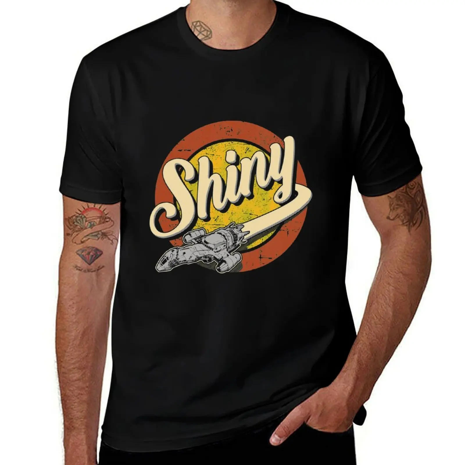 

Shiny T-Shirt t shirt for man t shirt for man 100 percent cotton T-Shirt