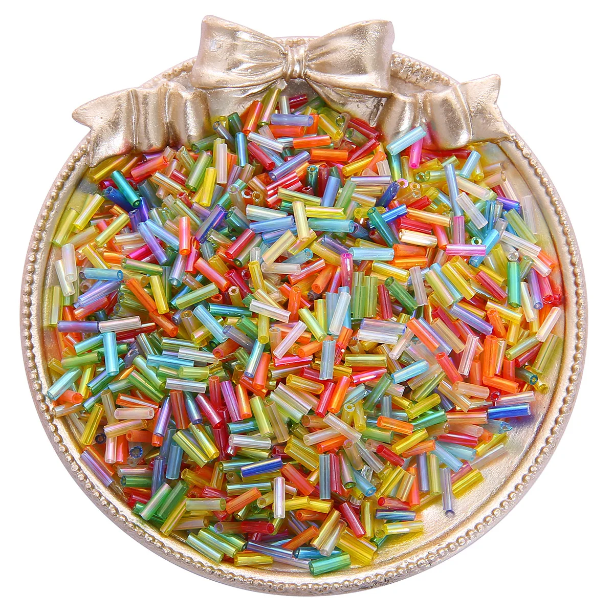 2x7mm 600pcs/lot Rice Shaped C - Crystal Bead Mix recension och pris