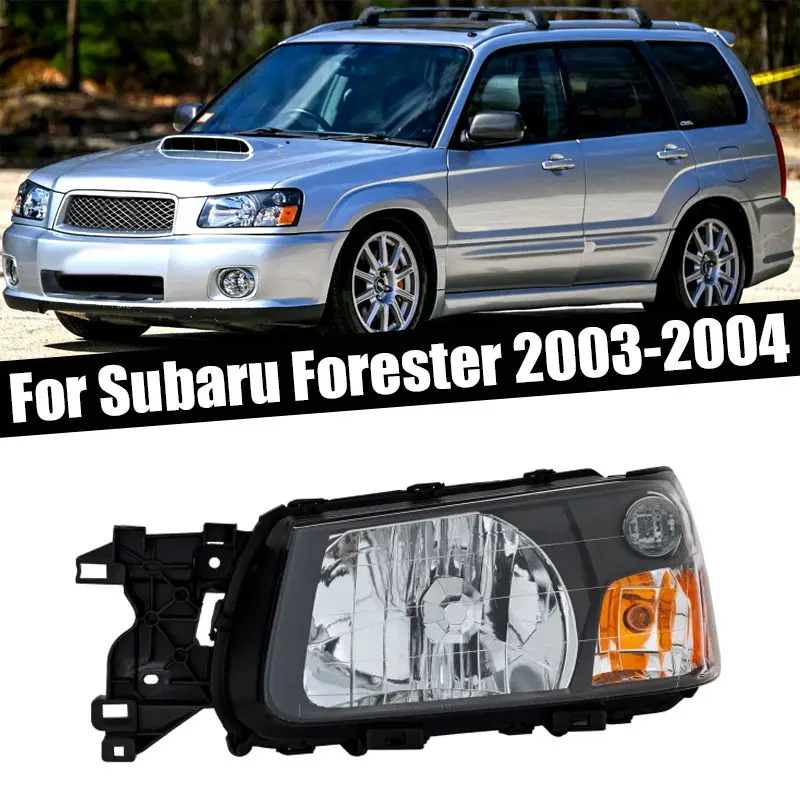 

Exterior Accessories Halogen Headlight For Subaru Forester 2003-2004 Front Signal Lamp Without Light Bulb 84001SA020 84001SA030