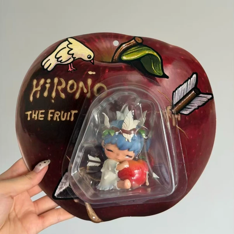 POP MART Limited Edition Hirono The Fruit Series Anime Action Figure Ornament Figurines Home Decor Desktop Toy Gift