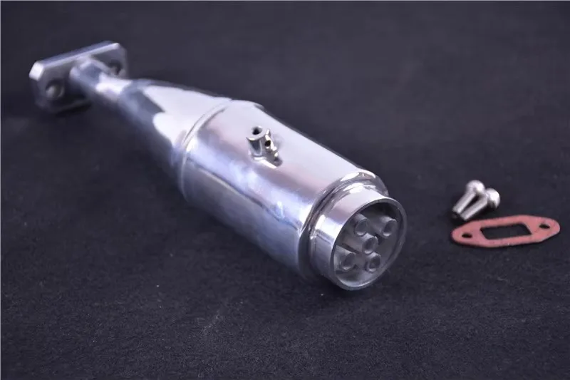 

All-aluminum rocket upgrade exhaust pipe for ROVAN HPI 5B 5T 5SC