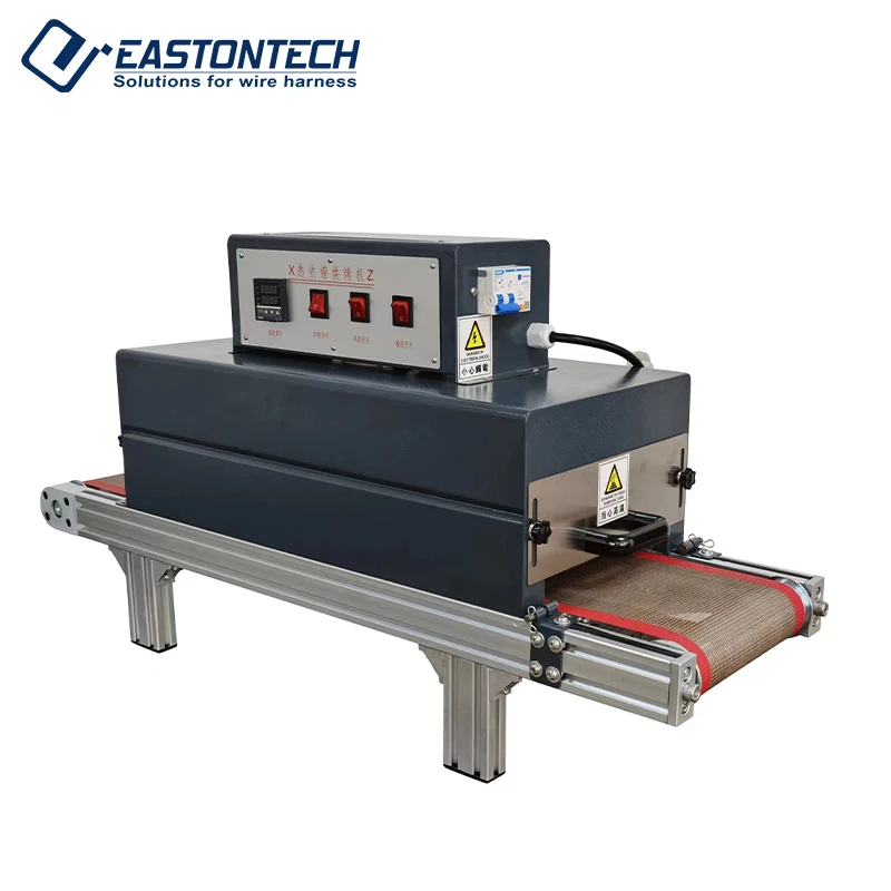 EW-19E Automatic Tunnel furnace type heat shrinkable tubing machine PVC sleeves heater machine