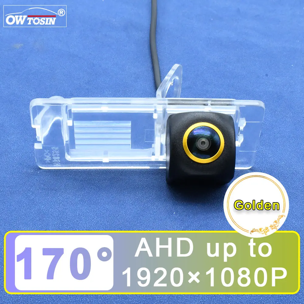 

170° Golden Lens AHD 1080P Vehicle Car Rear View Camera For Renault Megane III Hatchback 2012 2013 2014 2015 2016 Car Monitor