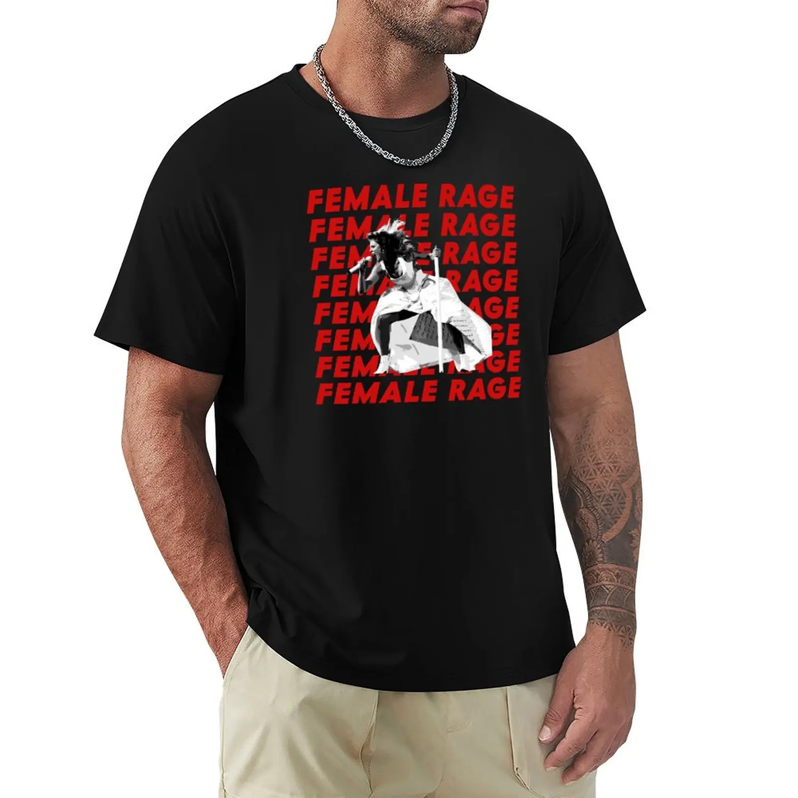 

FEMALE RAGE THE ERAS T-Shirt Holiday Casual Short Sleeve Top