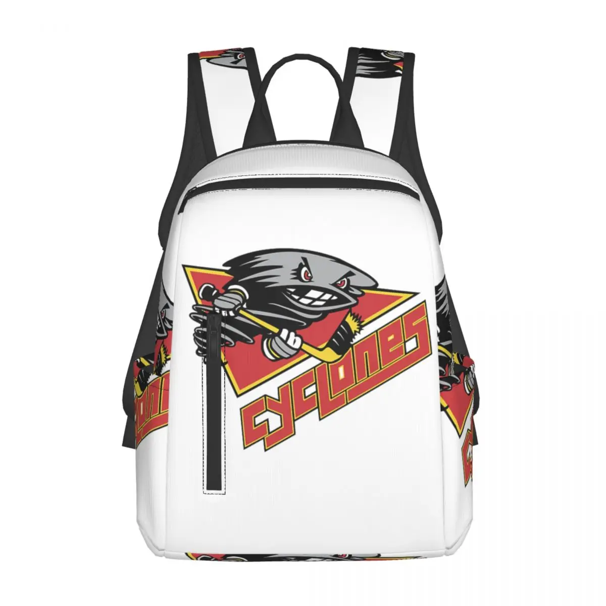 

Винтажный ретро-рюкзак Defunct Hockey Team Cincinnati Cyclones, рюкзак для мальчиков и девочек, школьная сумка, сумки на плечо для мужчин и женщин