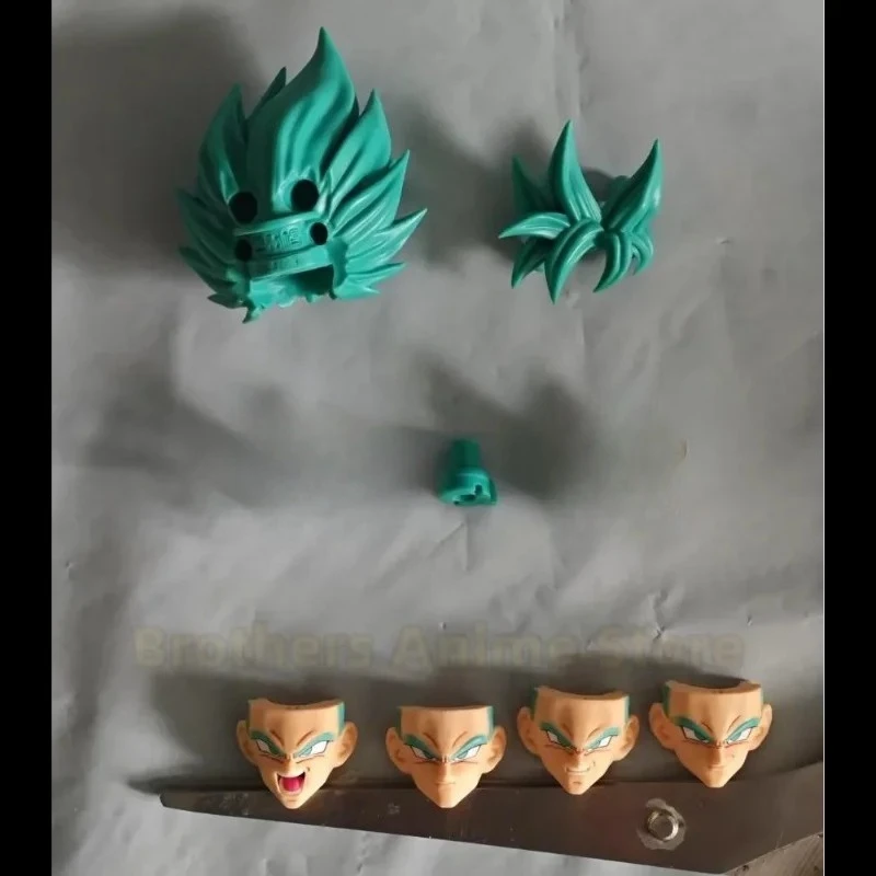 مجموعة ملحقات نحت رأس العالم الأزرق Lao Lei LEFMA الأصلية shf Wukong ملحقات نحت الرأس الأزرق والأصفر