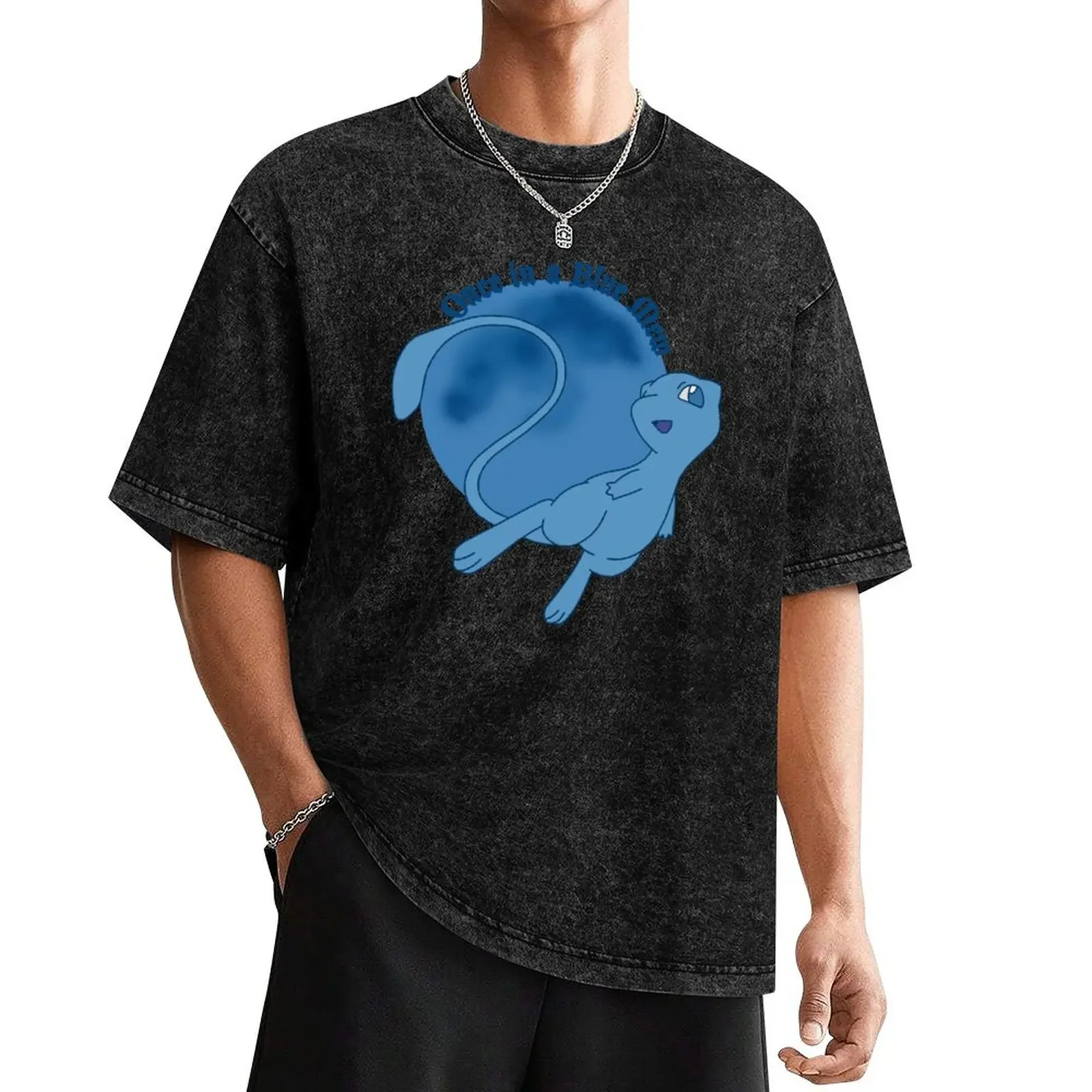 

Once in a Blue... T-Shirt anime graphic tee shirt oversized mens t shirts top quality