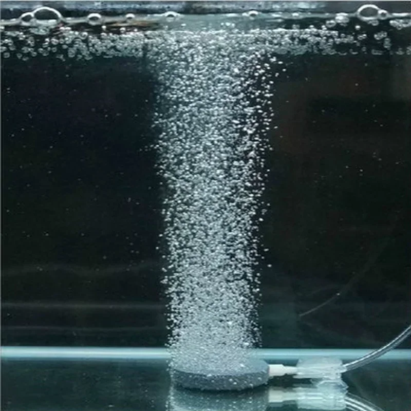40mm Air Bubble Stone Aquarium Aerator Pond Pump Air Stone Bubble Disk Aquarium Air Pump Hydroponic Oxygen Plate Home Supplies view 5