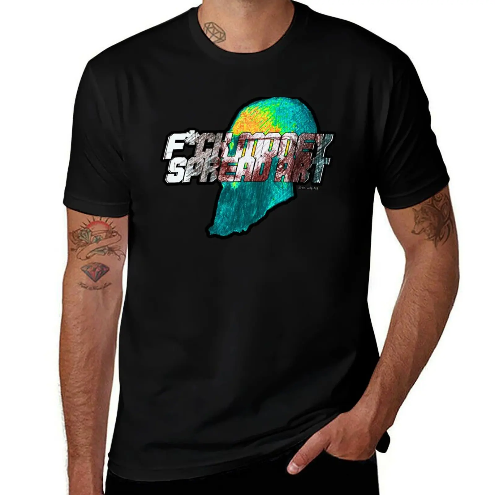 

A SETH T-Shirt Blouse oversized graphic tee topping mens graphic t-shirts funny