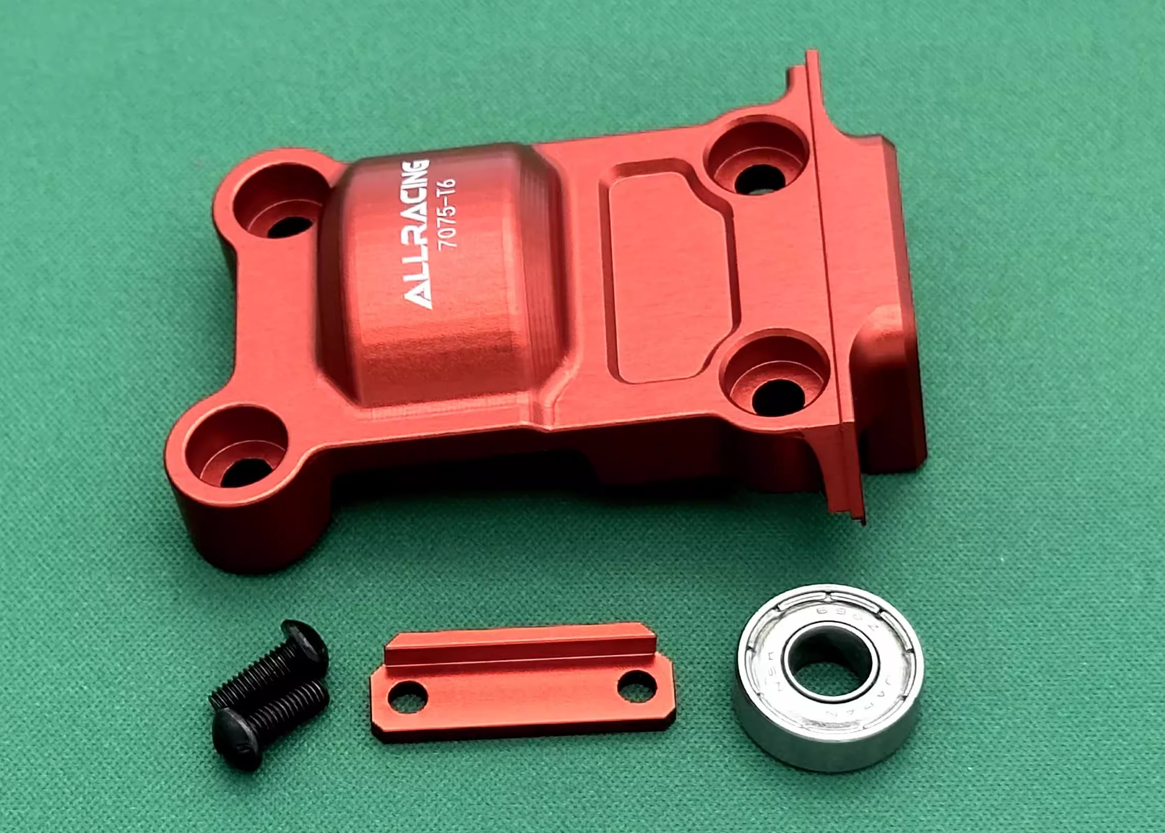 traxxas x maxx xrt Big tooth gear cover Improved 3 bearing wave box gear cover allrc