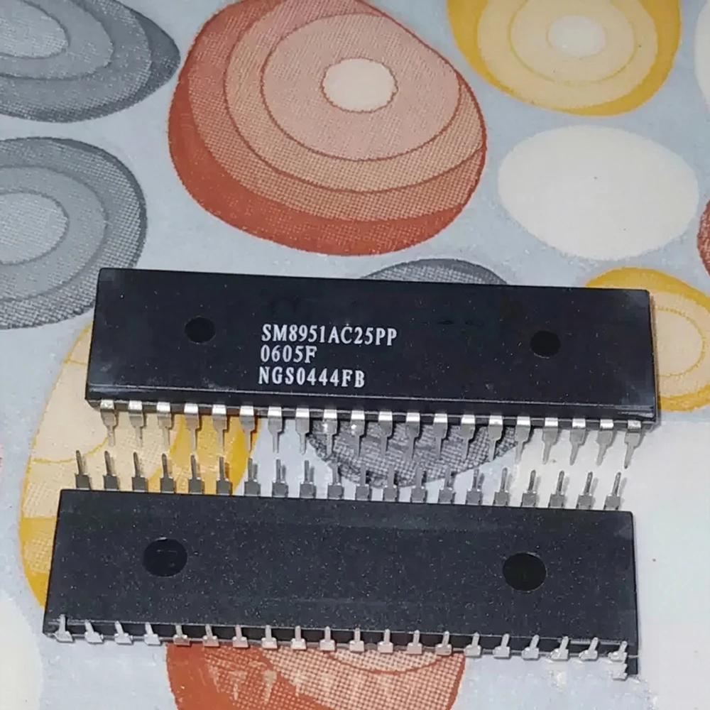 1pcs/lot SM8951A SM8951AC25PP SM8951AC25P DIP-40 In Stock