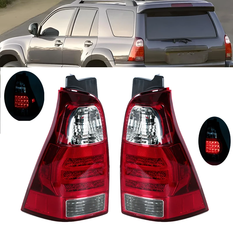 

Tail Light Rear Brake Lamps For Toyota 4Runner 2006-2008 2009 Taillamp Rear Bumper Brake Stop Warning Turn Signal Reflector Lamp